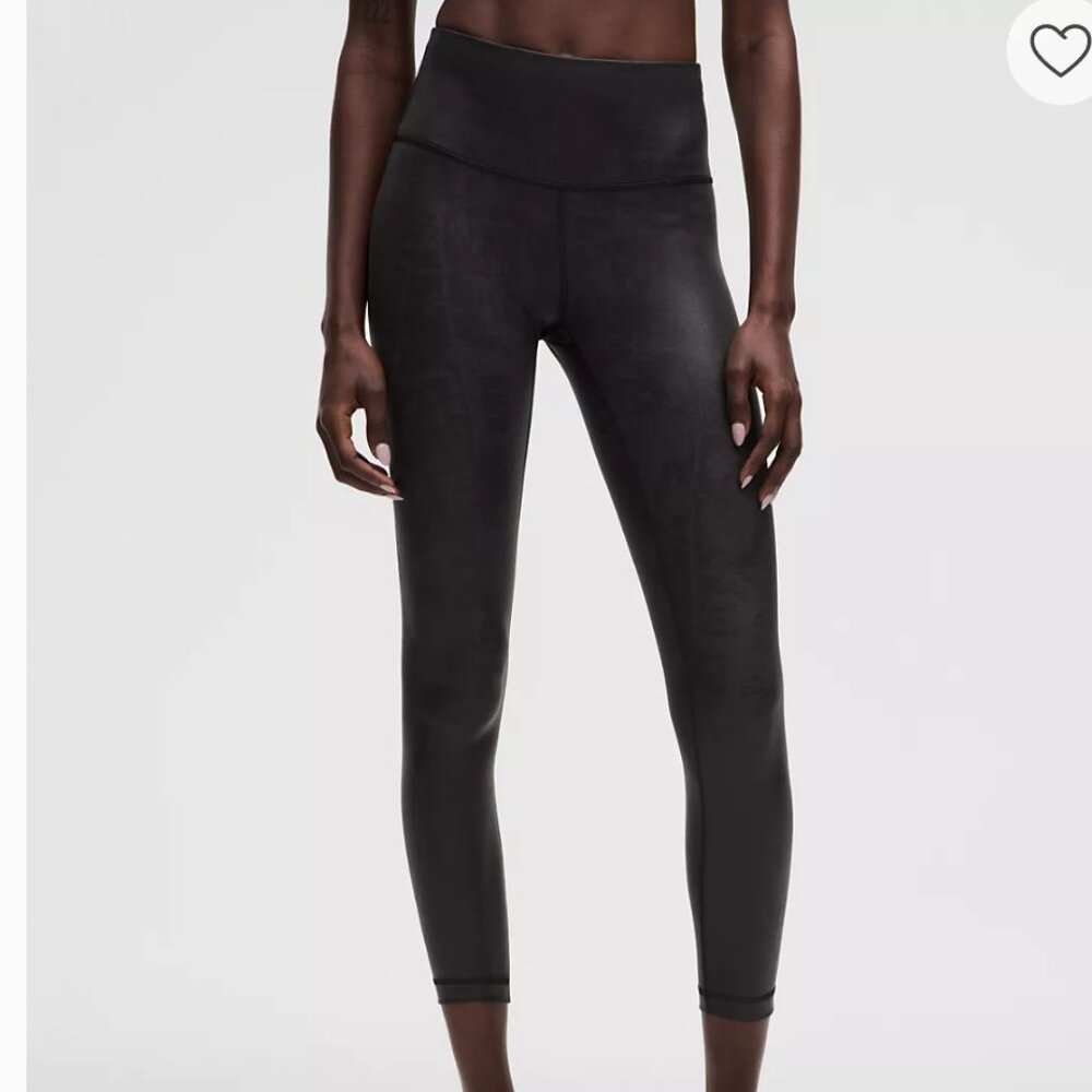 Lululemon Wunder Train Matte Foil 25"